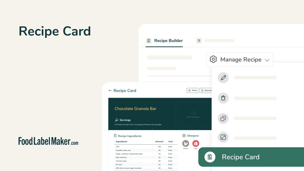 Recipe Card