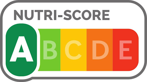 Nutri Score Indicator displaying the letters A to E and colors ranging from green to red.